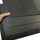 Glossy / Matte 3K Carbon Fiber Sheet Plate 1 - 5mm 100x250 200x300 400X500 500x500 500x600mm