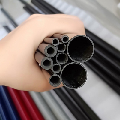 High Toughness 25 X 23mm 3K Carbon Fiber Tubing Glossy / Matte Finish