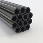 3K Glossy Twill Surface Carbon Fiber Pipes / Tubes / Tubing Customized High Strength