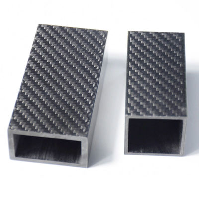 Glossy / Semi / Matte Carbon Fiber Square Rectangular Octagonal Shaped Tube 30x20mm