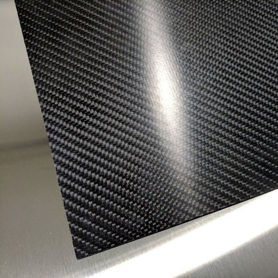 3K Matte / Glossy Carbon Sheets Twill / Plain Weave Carbon Fiber Plate Custom Carbon Fiber Composite Board