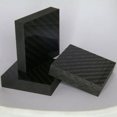 3K Matte / Glossy Carbon Sheets Twill / Plain Weave Carbon Fiber Plate Custom Carbon Fiber Composite Board