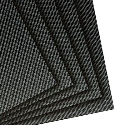 3K Matte / Glossy Carbon Sheets Twill / Plain Weave Carbon Fiber Plate Custom Carbon Fiber Composite Board