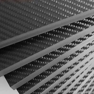 100% 3K Plain / Twill Weave Carbon Fiber Sheet Glossy / Matt Carbon Fiber Plate