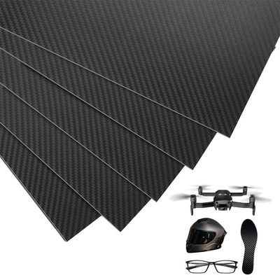 100% 3K Plain / Twill Weave Carbon Fiber Sheet Glossy / Matt Carbon Fiber Plate
