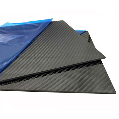 3K Carbon Fiber Sheet 500x400x1.5mm Twill Weave Matte Finish