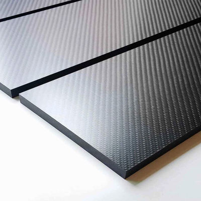 300x200x0.5mm Unidirectional Carbon Fiber Plate Gloss Finish