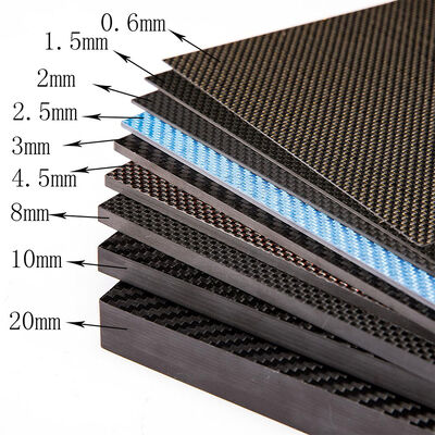 CNC Carbon Fiber Sheet, 100% 3K, Low Thermal Expansion and High Dimensional Stability