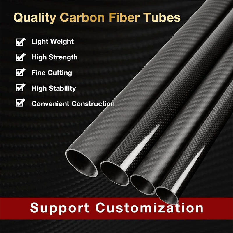 High Precision 24*22*1000mm Carbon Fiber Tube - High-Performance & Lightweight