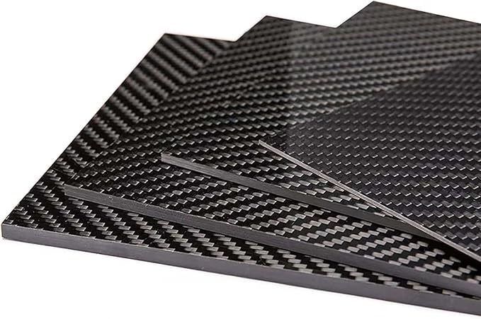 High Modulus Carbon Fiber Board, 100% Carbon Fiber Sheet Lightweight High Strength Plate for Industrial